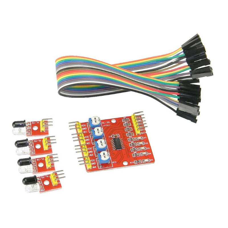 XS-91 Modulo de 4 Sensores Infrarrojos YL-70