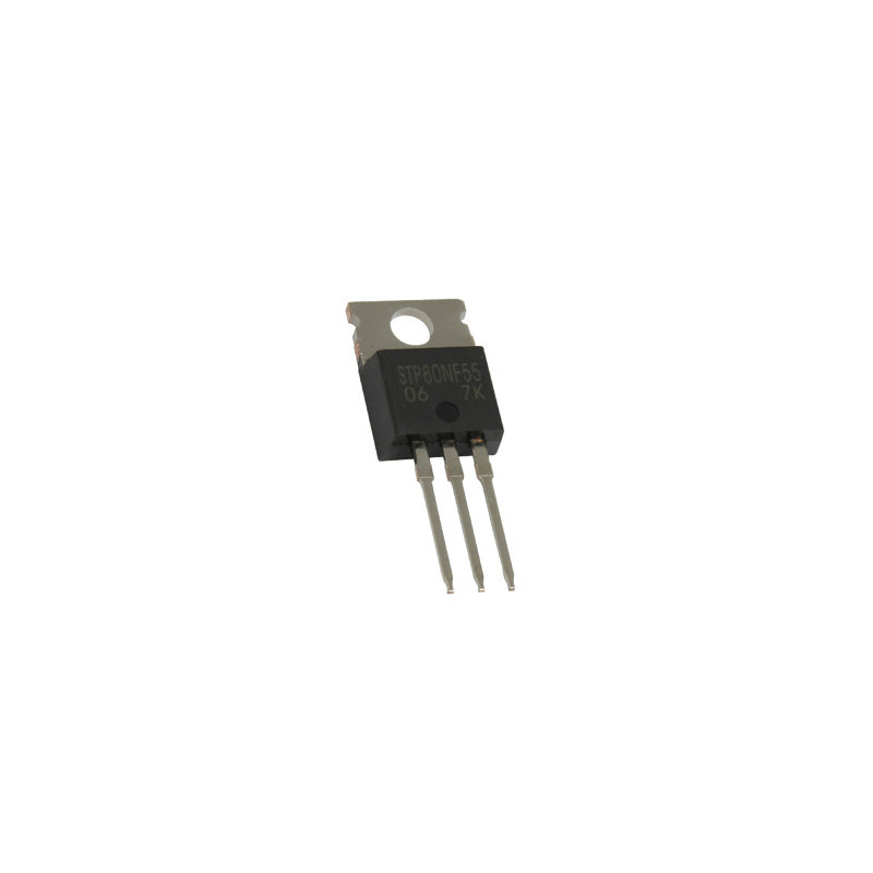 STP80NF55-06 Transistor MOSFET Canal N 55V 80A TO-220-3