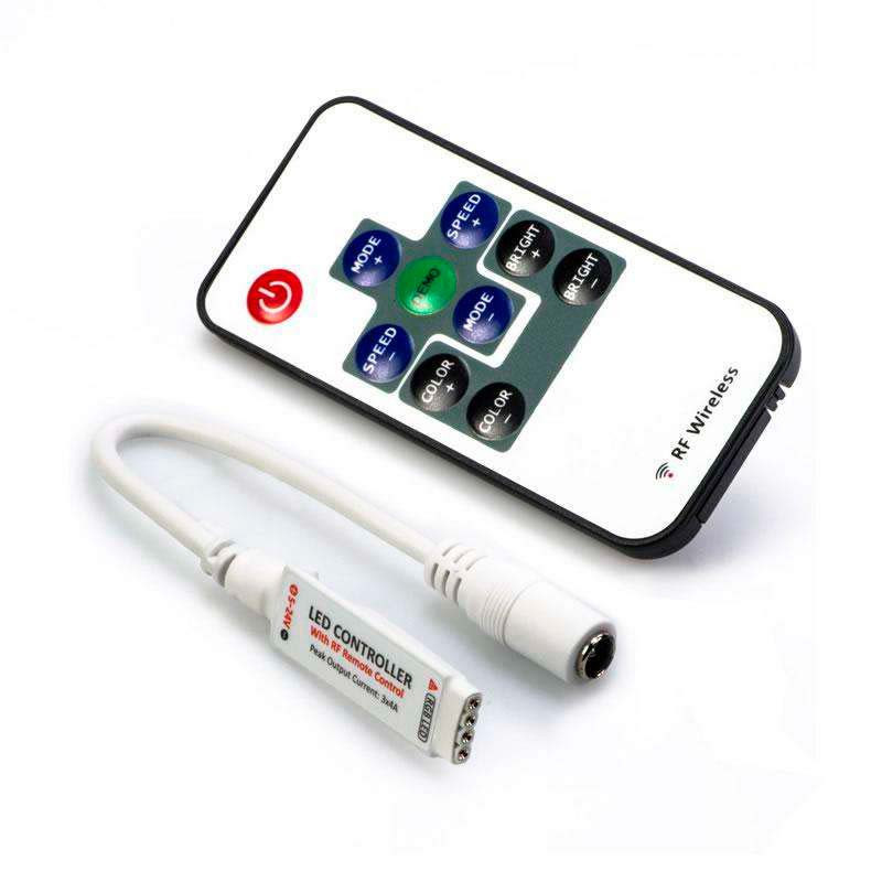 125-003 Controladora para Tira de Leds con Control Remoto