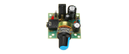 XS-184 Módulo Amplificador de Audio LM386, Con Control de Volumen, 0.5 a 3.25W, 6-12VDC, 1 Canal.