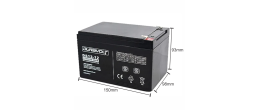 DS12-12 Batería Recargable Sellada de Acido Plomo 12V 12Ah