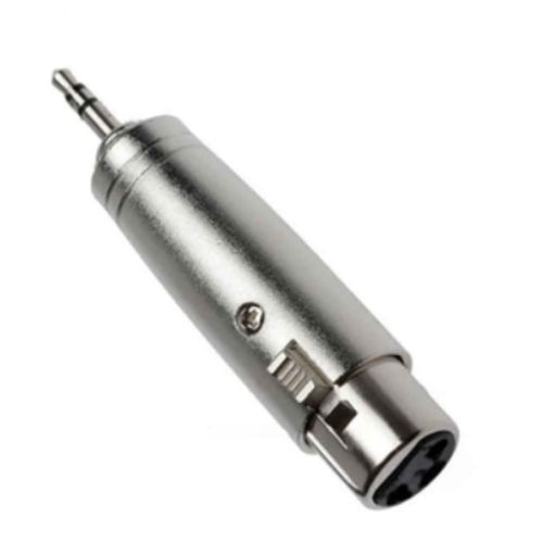 705-037 Adaptador Jack XLR Cannon a Plug 3.5 mm