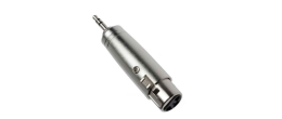 705-037 Adaptador Jack XLR Cannon a Plug 3.5 mm