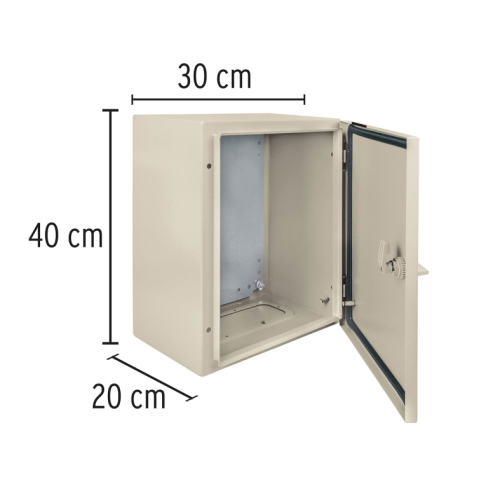 GAME-4030 Gabinete Metálico de Uso Industrial 400x300mm, 46383