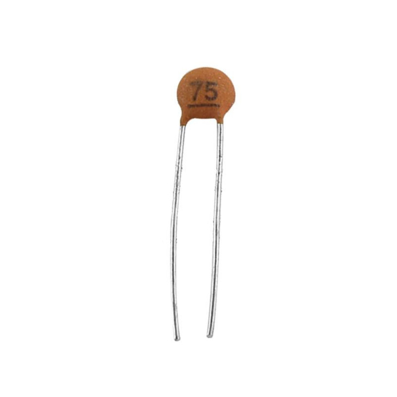 CC-75-50V Capacitor Ceramico 75pF 50V -75-