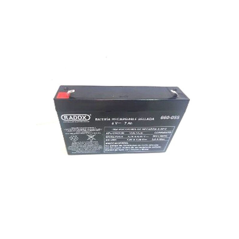 660-055 Bateria Recargable Sellada de Acido Plomo 6V 7A