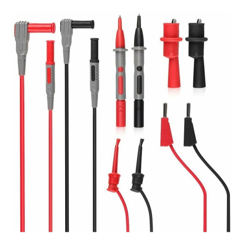 535-750 Kit de Puntas para Multímetro Profesionales Reforzadas Cable 18AWG