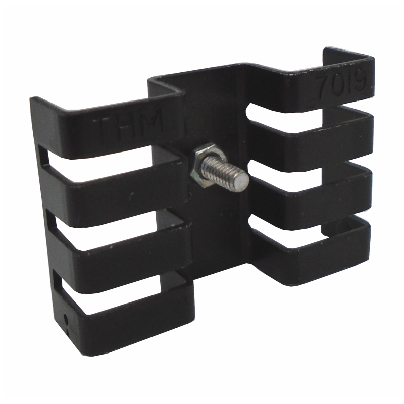 DISIPA-003 Disipador de Calor 40X10X25MM Color Negro