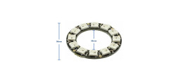 XS-548 Modulo Neopixel Circular RGB LED de 12 BIT WS2812