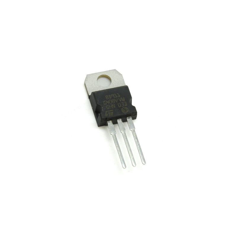 BD911 Transistor BJT NPN 100V 15A, TO-220-3, Complemento BD912