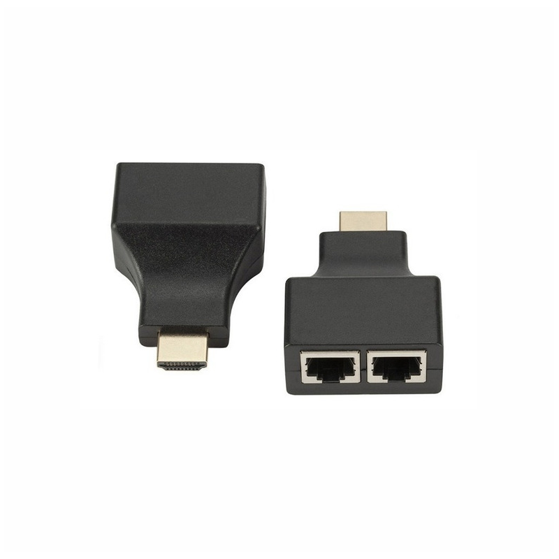 CON-30 Set de Adaptador Extensor HDMI hasta 30m por RJ45 UTP