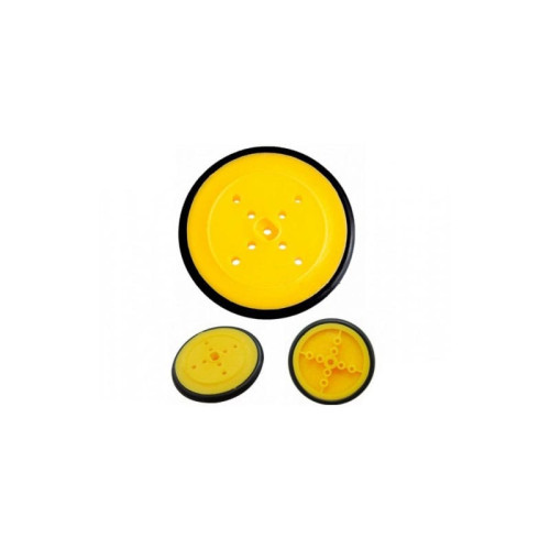 XS-111 Llanta Polea para Motorreductor de 40mm, Color Amarillo