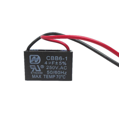 SV-4 Capacitor para Ventilador 4uF 250V 50-60Hz