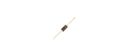 1N4002 Diodo Rectificador Uso General 100V 1A