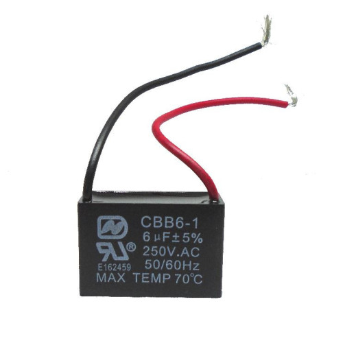 SV-6 Capacitor para Ventilador 6MF 250V  50-60Hz