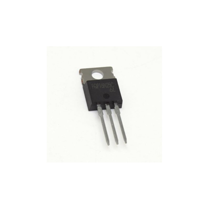 FQP16N25C Transistor MOSFET Canal N 250V 16A TO-220-3