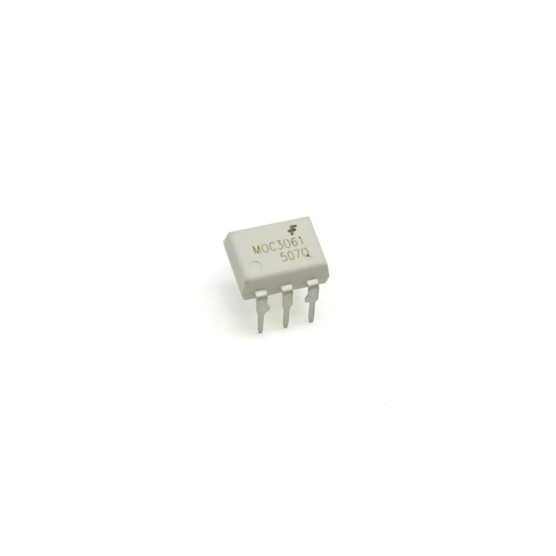 MOC3061 Optoacoplador Salida a TRIAC con Cruce por Cero