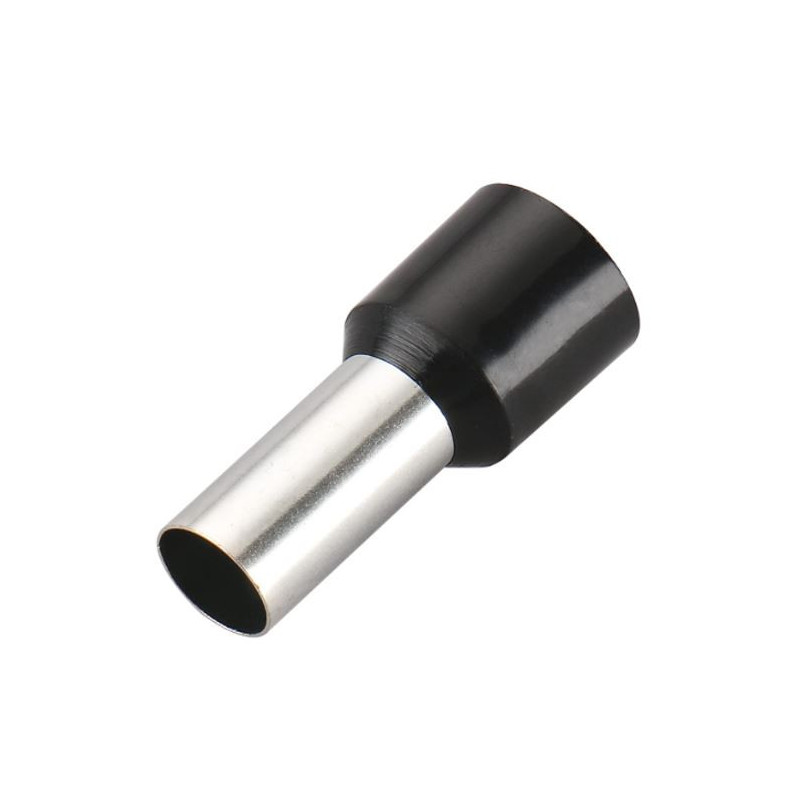 870-066 Terminal Tipo Ferrule Cilindrica Aislada Color Negro 4 AWG