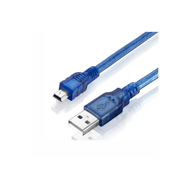 700-500-1 Cable USB a Mini USB Tipo B 30cm Color Azul