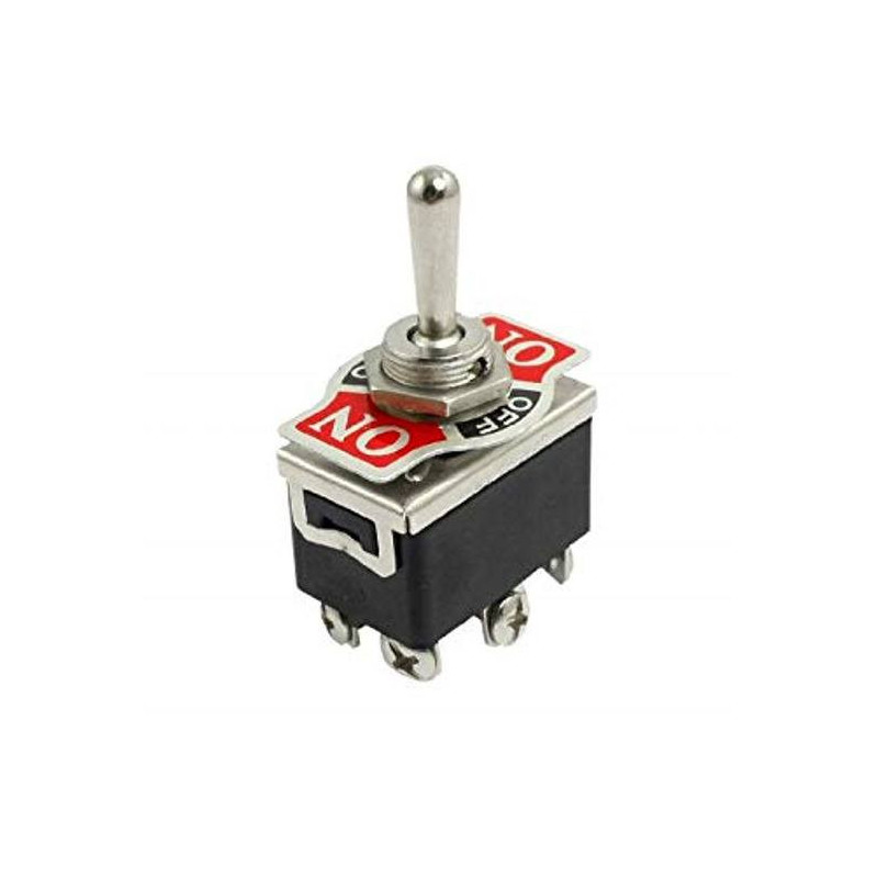 835-246 Switch Palanca 6 Pines 3 Pasos ON ON 10A 125V