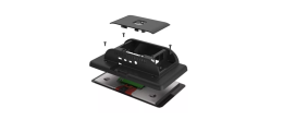 XS-490 Gabinete para Pantalla LCD 7 Pulgadas Para RASPBERRY PI