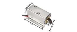 XS-131 Cerradura El茅ctrica 12v, Chapa para Puerta, Solenoide