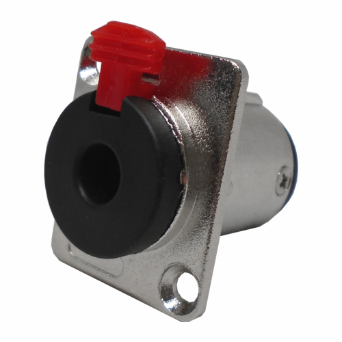 705-448 Jack 6.3 mm Estéreo para Chasis con Seguro