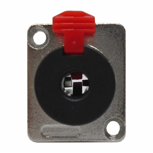 705-448 Jack 6.3 mm Estéreo para Chasis con Seguro