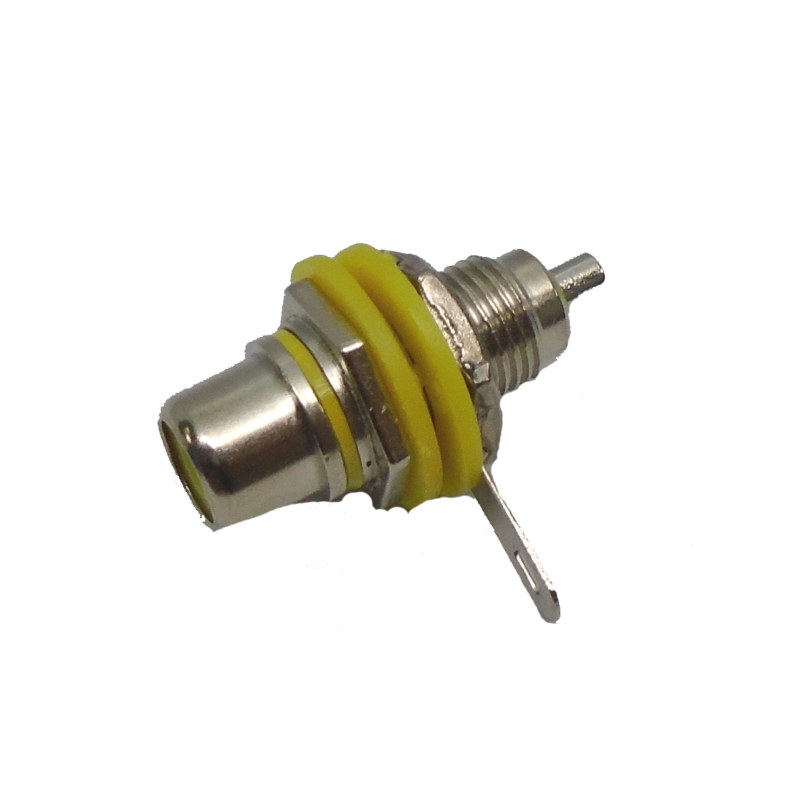 705-230 Conector JACK RCA Color Amarillo