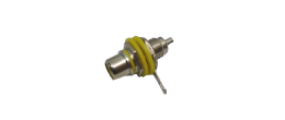 705-230 Conector JACK RCA Color Amarillo