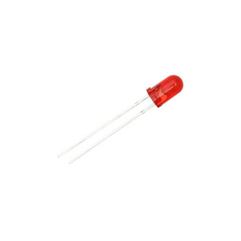 LD5-ROJ-CR Rojo Cristal 5mm
