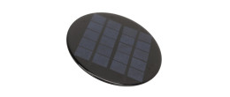 870-245 Celda Panel Solar 6V 120mA 107mm Diámetro