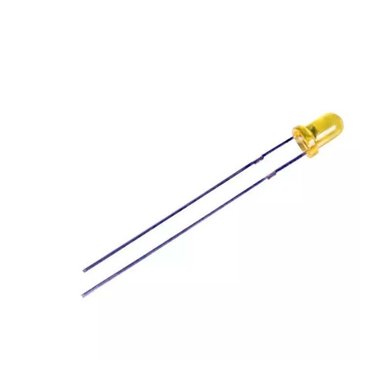 LD3-AMA-CR Led 3MM Amarillo Cristal