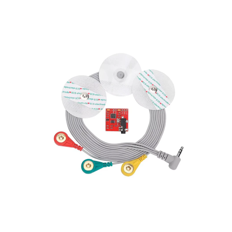 XS-482 Sensor Muscular Biomédico EMG AD8232 con Accesorios