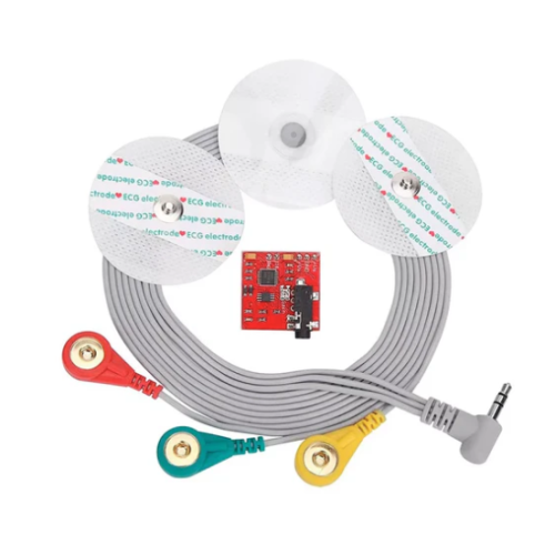 XS-482 Sensor Muscular Biomédico EMG AD8232 con Accesorios