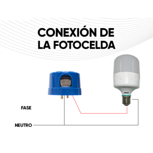 SEFO-LS Sensor Fotoeléctrico Fotocelda para Luminario Suburbano 47228