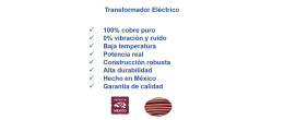 TF6V120MA-T Transformador 110-127VAC, Salida 6V 120mA 0.12A con Derivación Central TAP