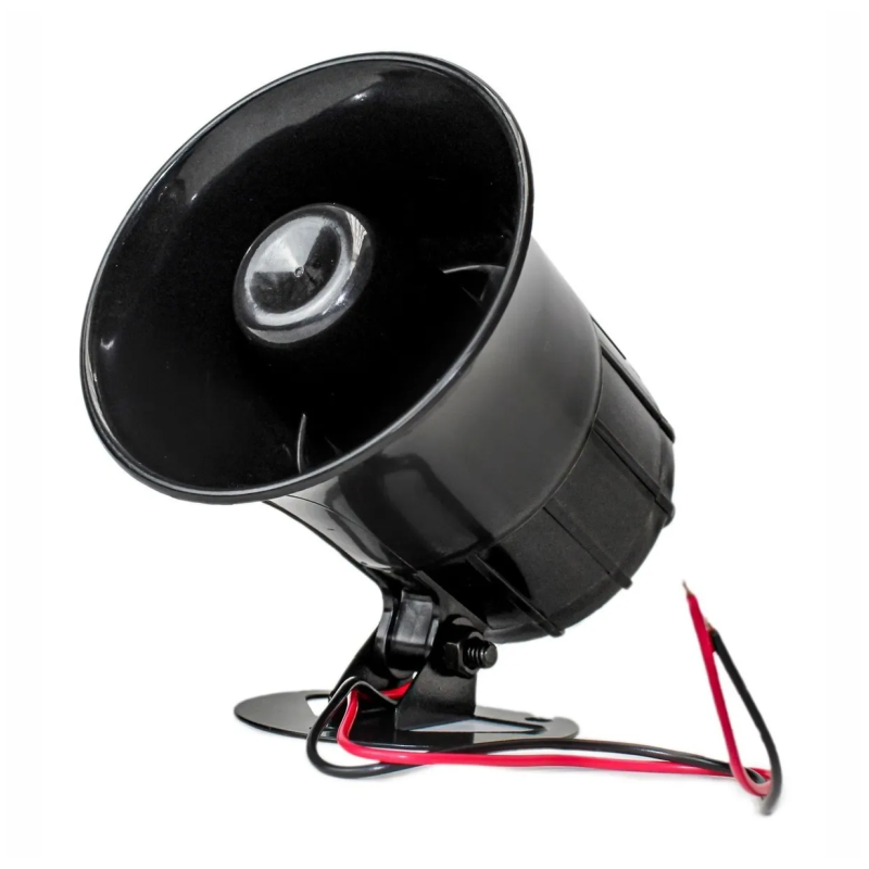 185-509 Sirena Electrónica Automotriz Universal de 6 Tonos