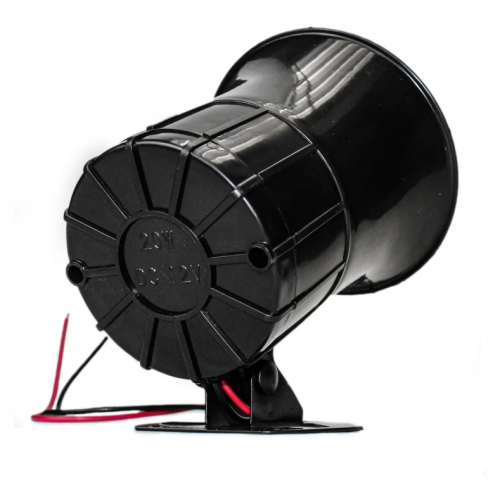 185-509 Sirena Electrónica Automotriz Universal de 6 Tonos, Tono Automático, 12VDC, 20W, 110dB