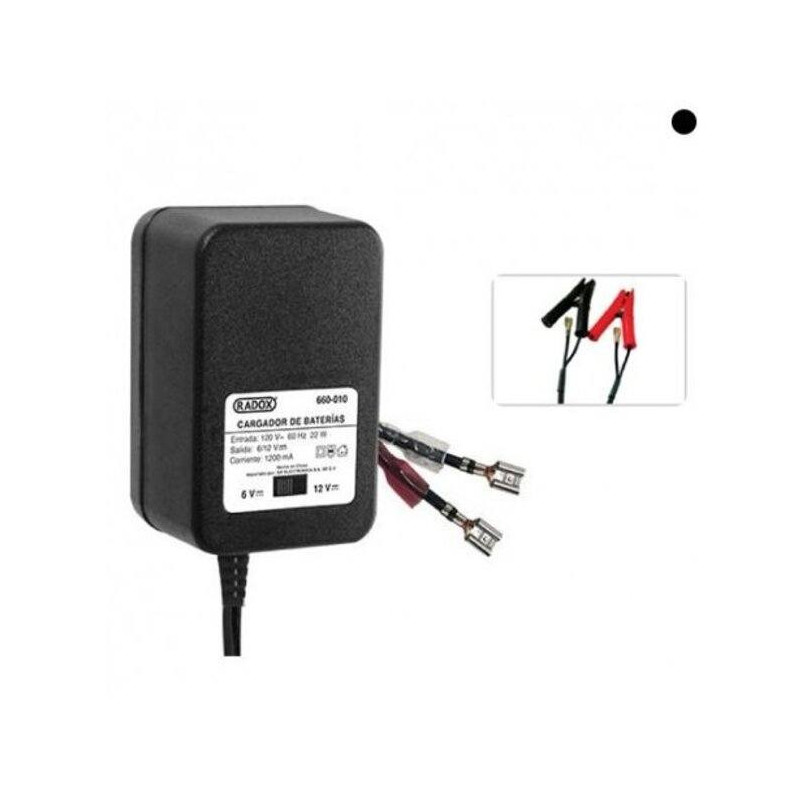 660-010 Cargador de Baterías Acido Plomo Selladas