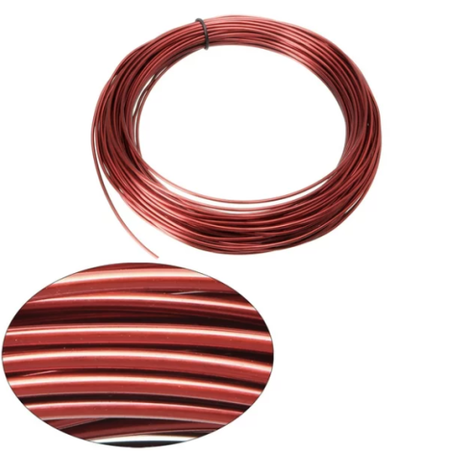 690-1057 Alambre Magneto de Cobre Esmaltado Calibre 30 AWG Dia 0.0509mm IUSA para Inductor Bobina (por metro)