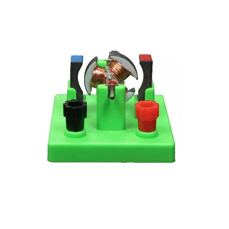 Modelo De Motor Eléctrico Para Enseñanza | Kit De Demostración De Electromagnetismo, PVC, Para Circuitos De CA Y CC, Ideal Para Escuelas