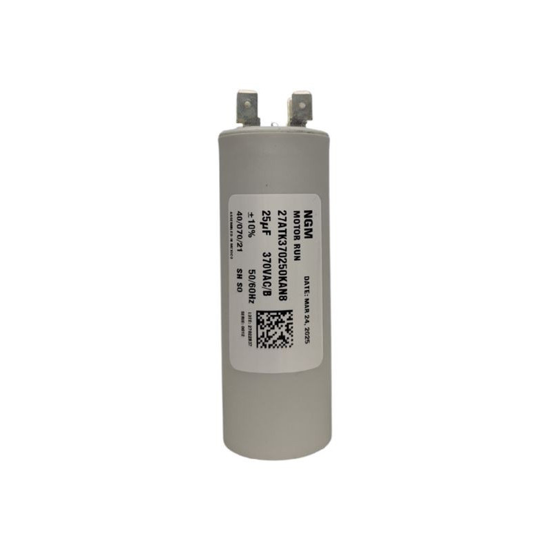 CTA-25-370V Capacitor de Arranque Trabajo 25uF 370V