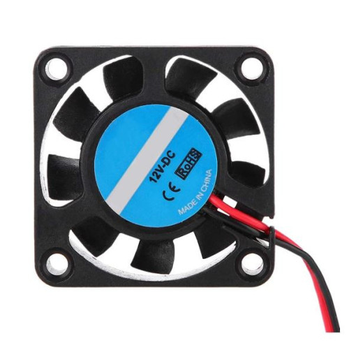 510-7042 Ventilador de Plástico 12V 0.12A 6.7CFM 7000RPM 40X40X10mm