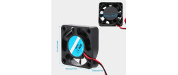510-7042 Ventilador de Plástico 12V 0.12A 6.7CFM 7000RPM 40X40X10mm