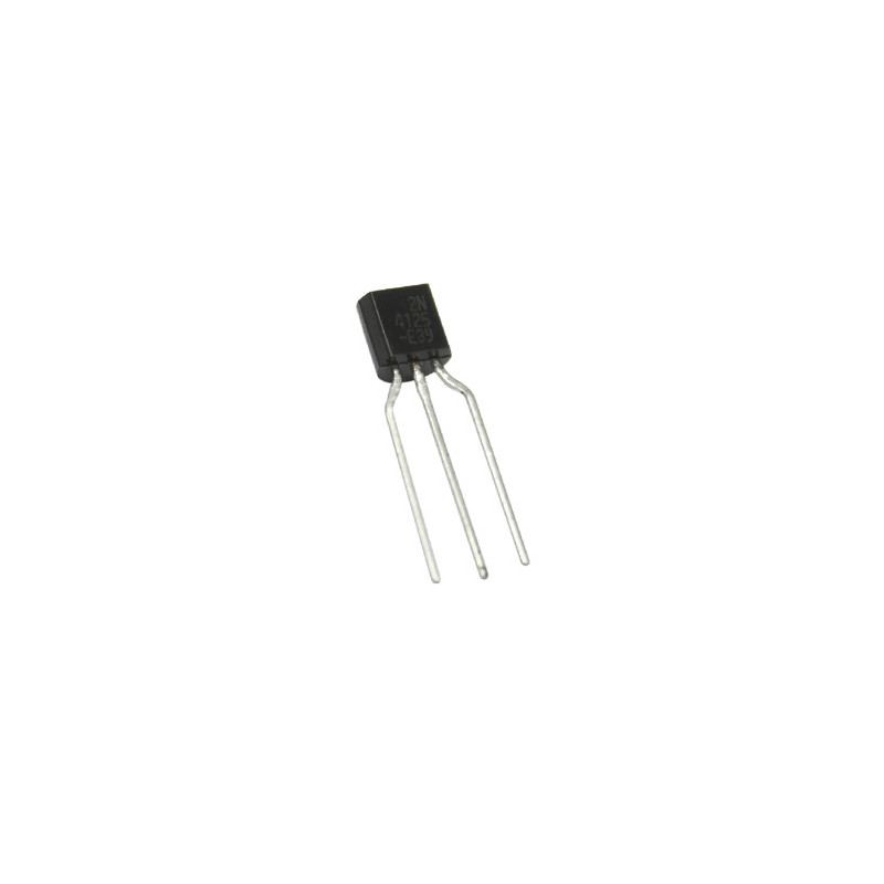 2N4125 Transistor BJT PNP 30V 200mA TO-92-3