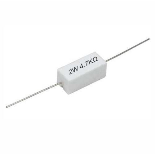 R4K7-2W Resistencia a 2W 4.7K Ohms