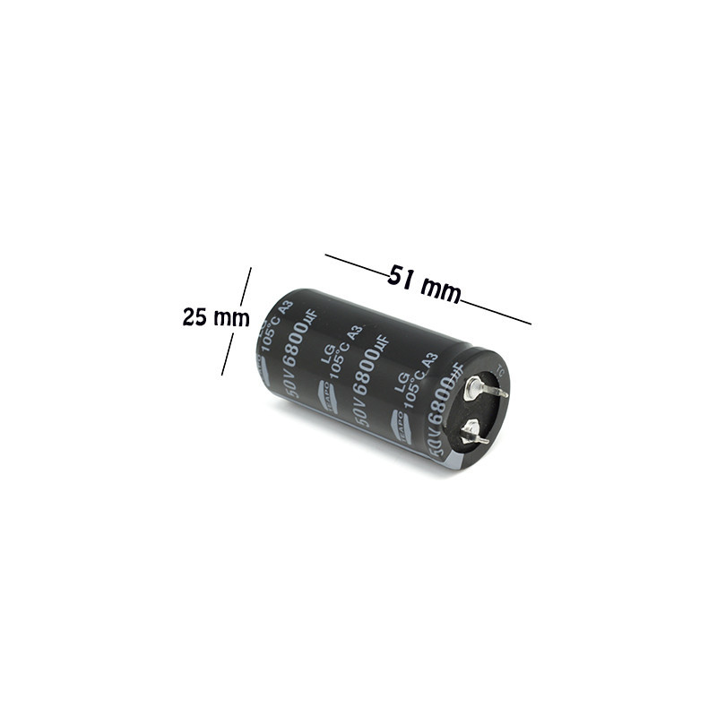 CE-6800-50V Capacitor Electrolítico 6800uF 50V 105C