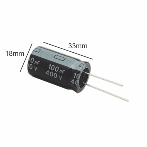 CE-100-400V Capacitor Electrolítico 100uF 400V 105C