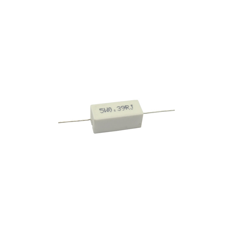 R0E39-5W Resistencia a 5W .39 Ohms